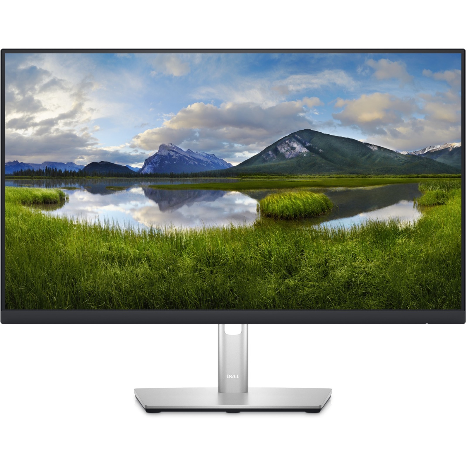 Dell P2423DE, LED-Monitor 61 cm (24 Zoll), silber/schwarz, QHD, IPS, 60 Hz, HDMI, DisplayPort