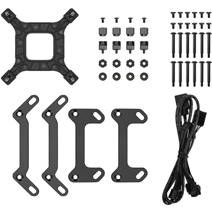 DeepCool LT360 ARGB, Wasserkühlung schwarz