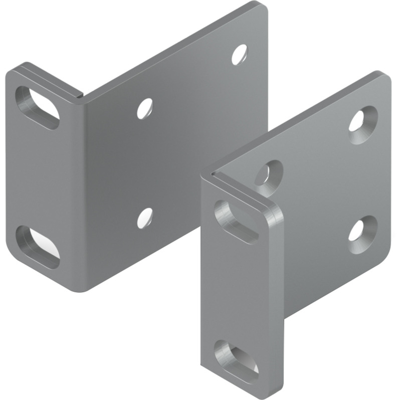 Ubiquiti Rack Ear Kit UACC-Rack-Ear-1U, Halterung silber, 1HE