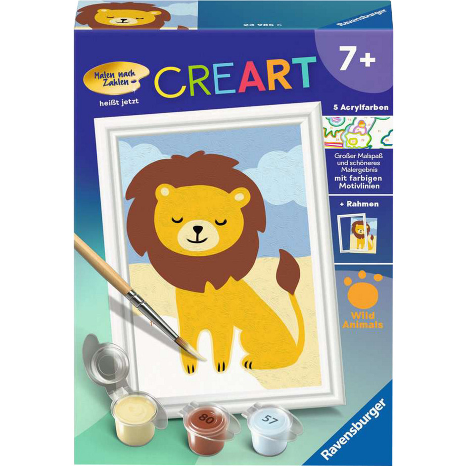 Ravensburger CreArt - Kleiner Löwe, Malen