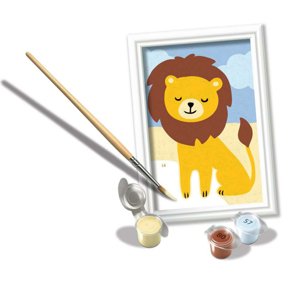 Ravensburger CreArt - Kleiner Löwe, Malen