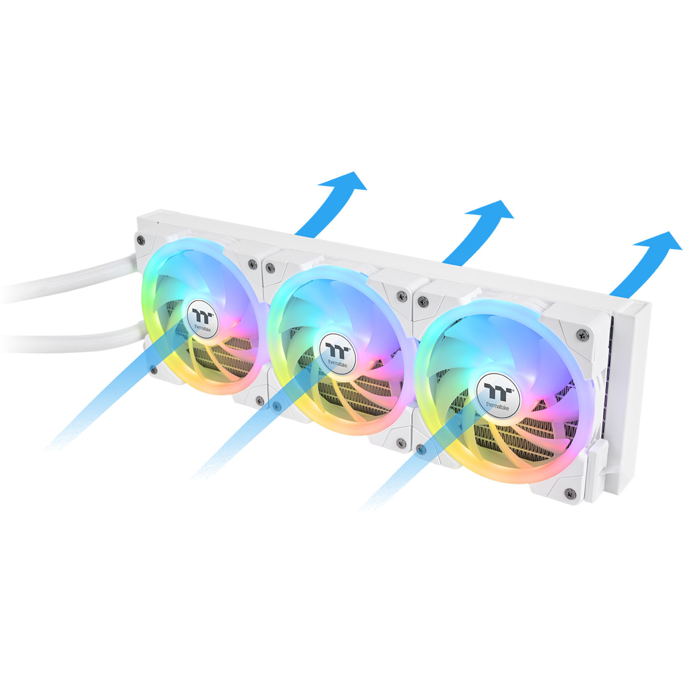 Thermaltake MAGFloe 360 Ultra ARGB Sync AIO Liquid Cooler, Wasserkühlung weiß, Snow Edition