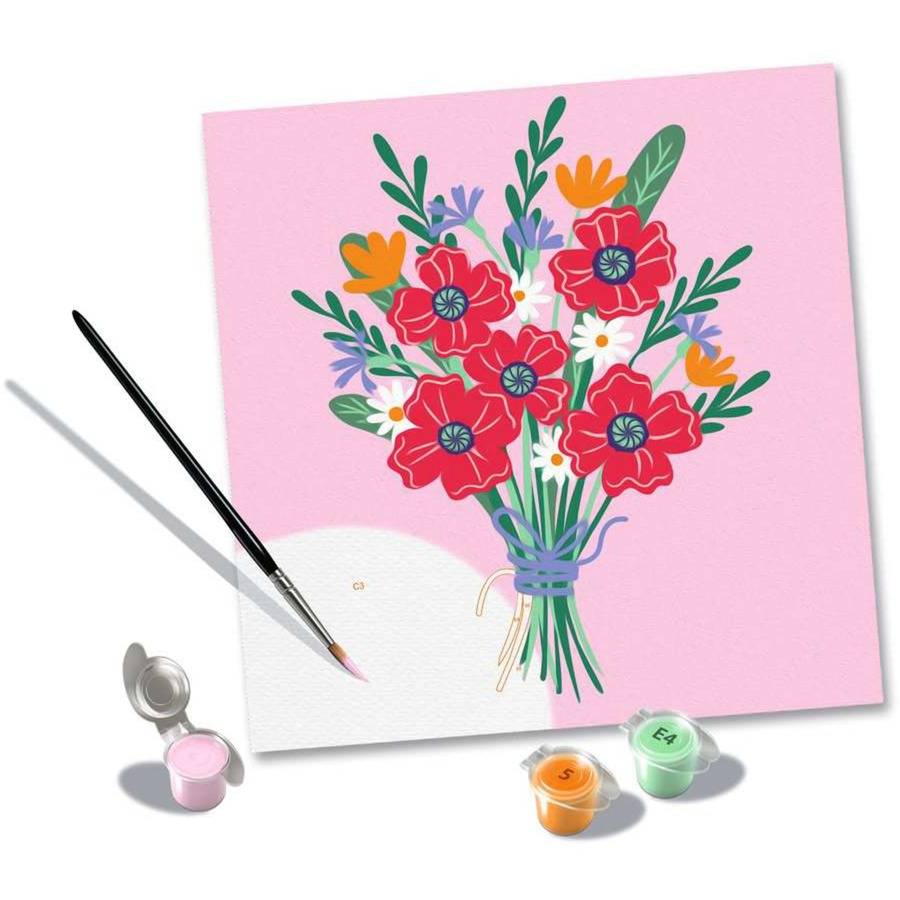 Ravensburger CreArt - Mohnblumenstrauß, Malen