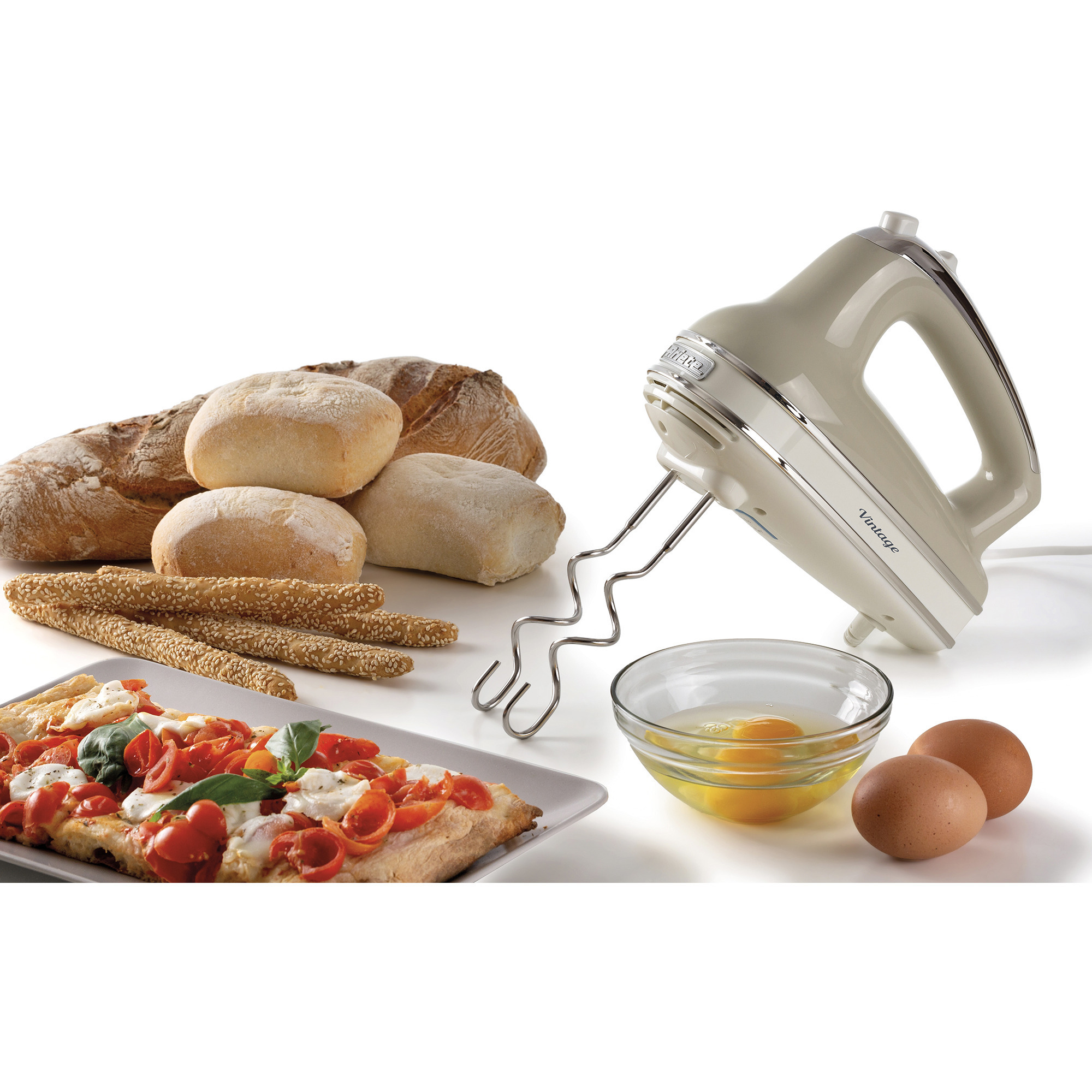 Ariete Handmixer Vintage Beige 1548CR beige, 450 Watt