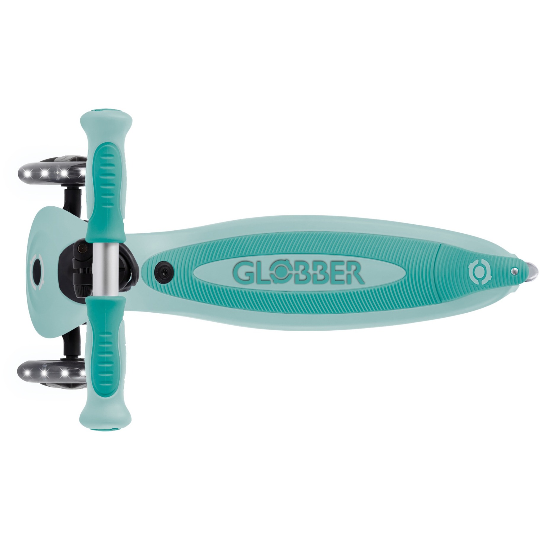 GLOBBER Go-Up Baby Lights 360, Scooter mint/dunkelgrün
