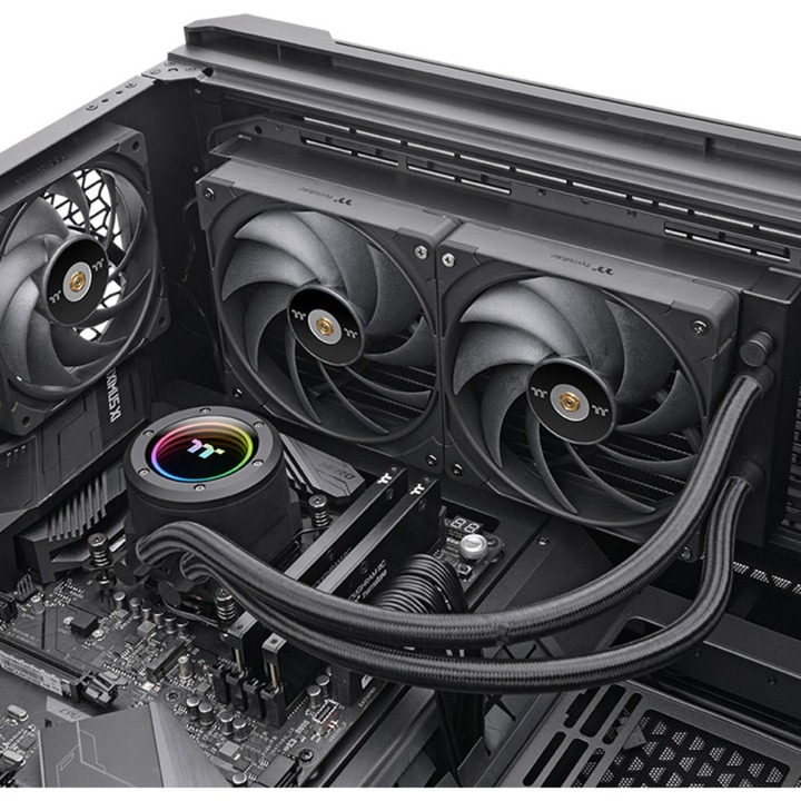 Thermaltake TOUGHLIQUID 280 EX Pro ARGB Sync All-In-One Liquid Cooler 280mm, Wasserkühlung schwarz