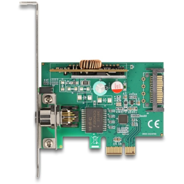DeLOCK PCI Express x1 Netzwerkkarte 2,5 Gigabit LAN 1x M12, LAN-Adapter