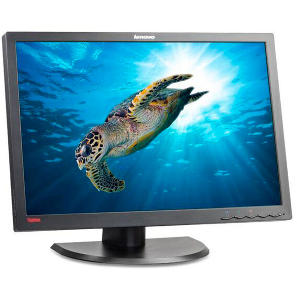 Lenovo ThinkVision LT2452P Generalüberholt, LED-Monitor 61 cm (24 Zoll), schwarz, WUXGA, IPS, USB-Hub