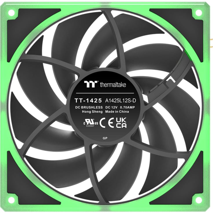 Thermaltake TOUGHFAN EX 140 ARGB Sync, Gehäuselüfter 3er Pack, 140 mm