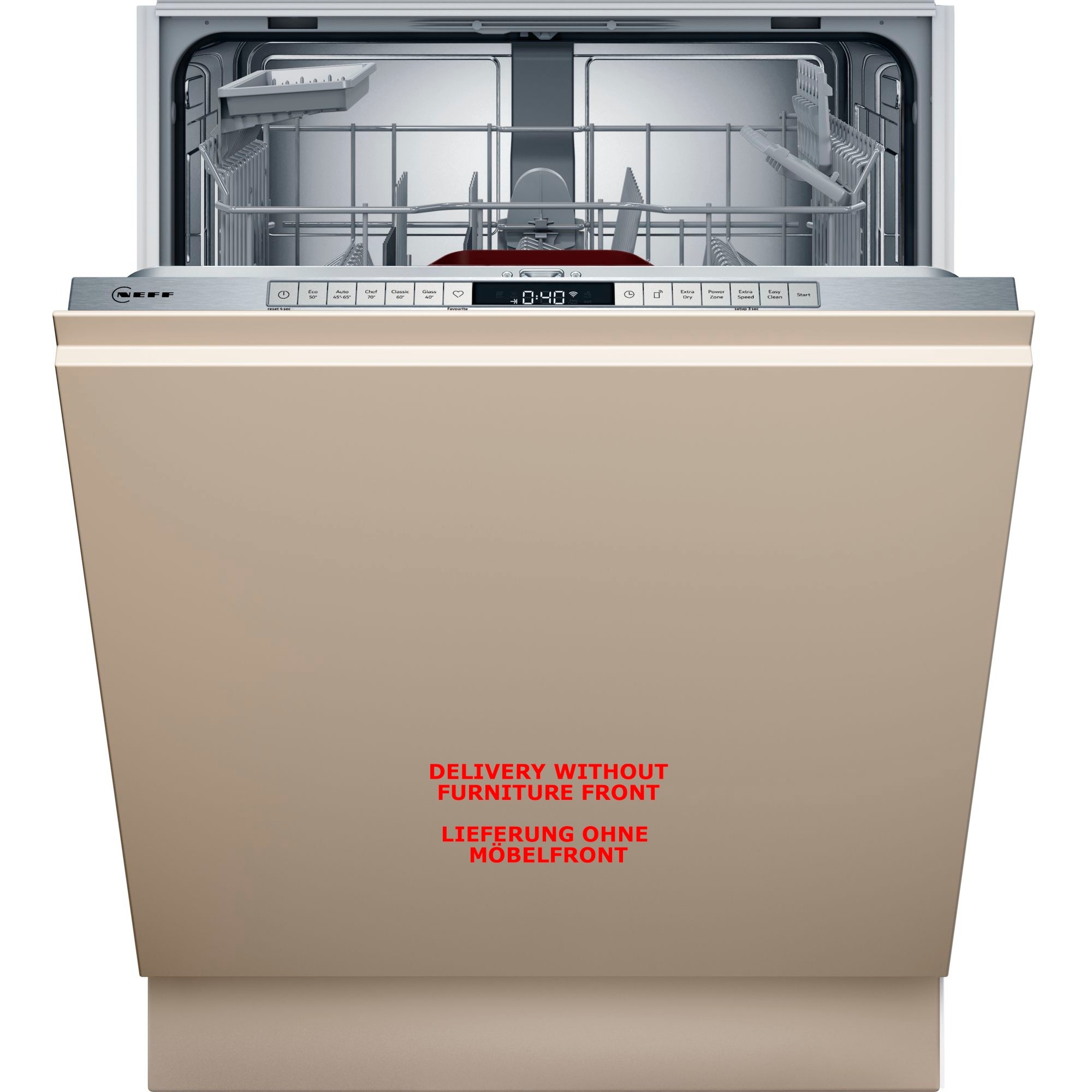 Neff S155HTX00E, Spülmaschine 60 cm, Home Connect