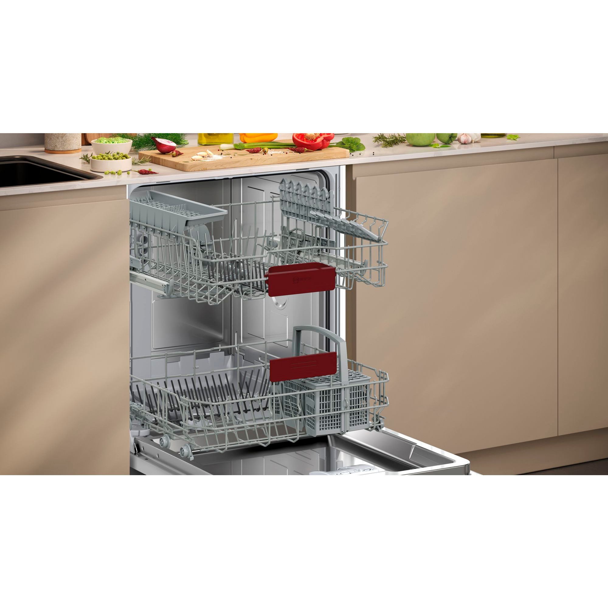 Neff S155HTX00E, Spülmaschine 60 cm, Home Connect