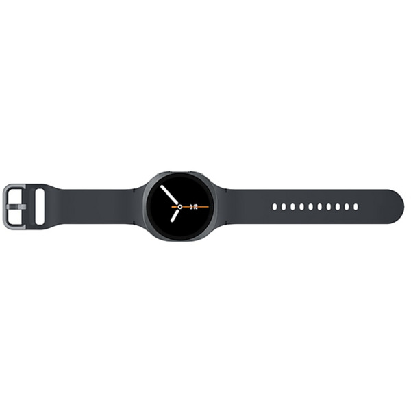 SAMSUNG Galaxy Watch8, Smartwatch dunkelgrau, 40 mm, Sport Band M/L
