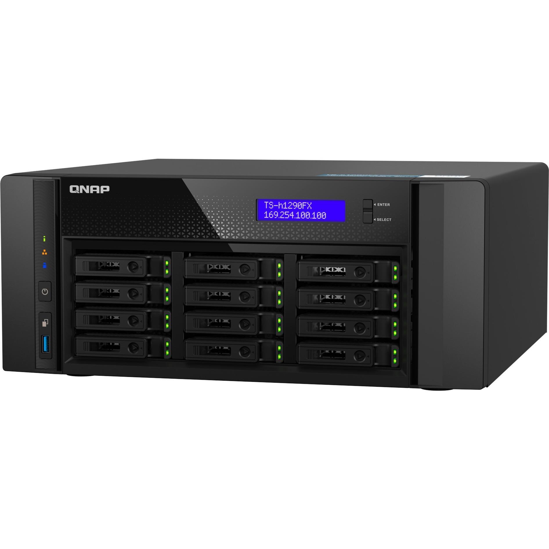 QNAP TS-h1290FX-7232P-64G, NAS