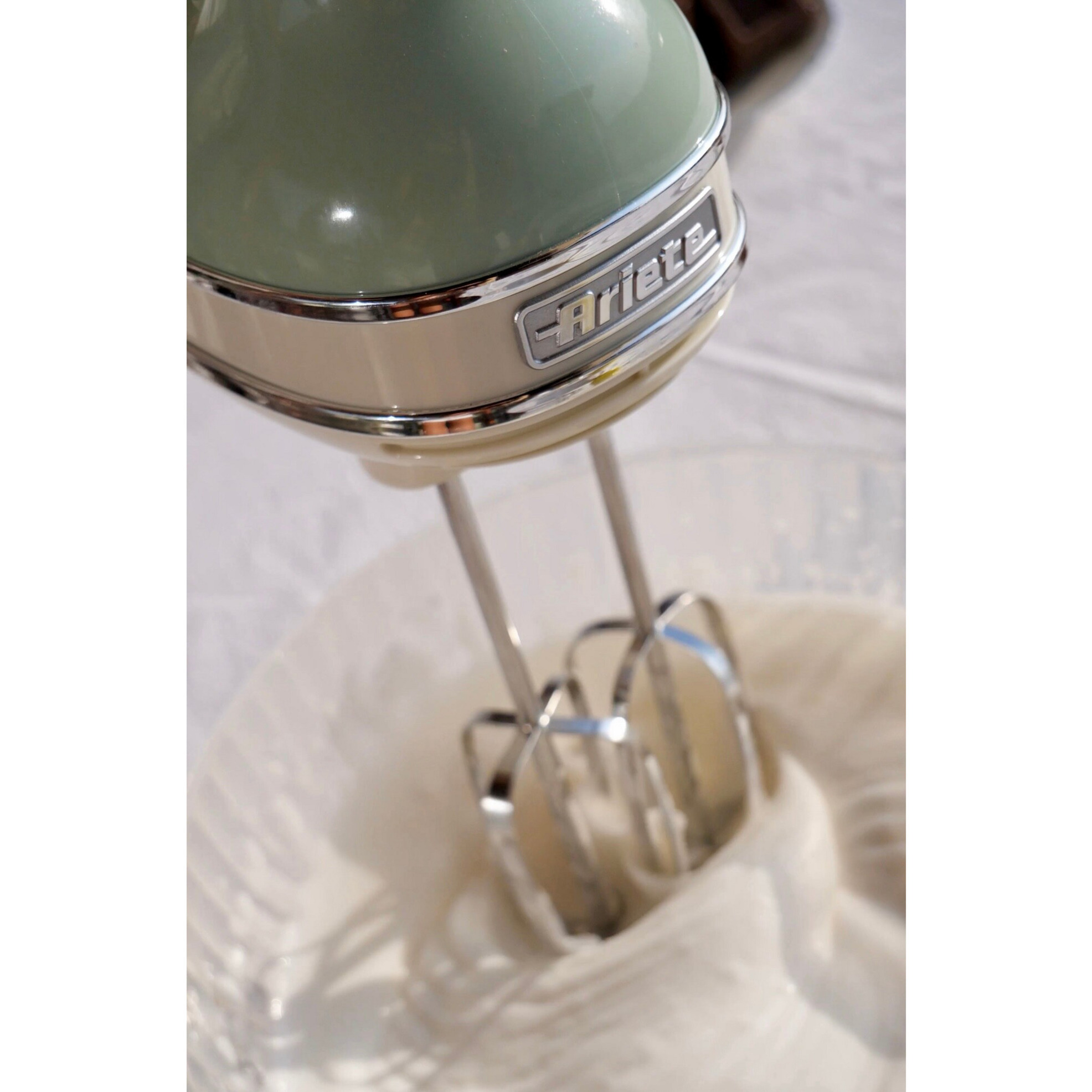Ariete Handmixer Vintage Green 1548GR hellgrün, 450 Watt