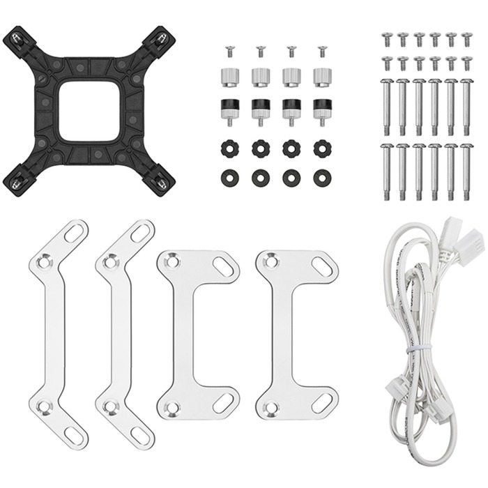 DeepCool LT360 WH ARGB, Wasserkühlung weiß