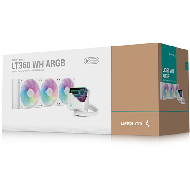 DeepCool LT360 WH ARGB, Wasserkühlung weiß