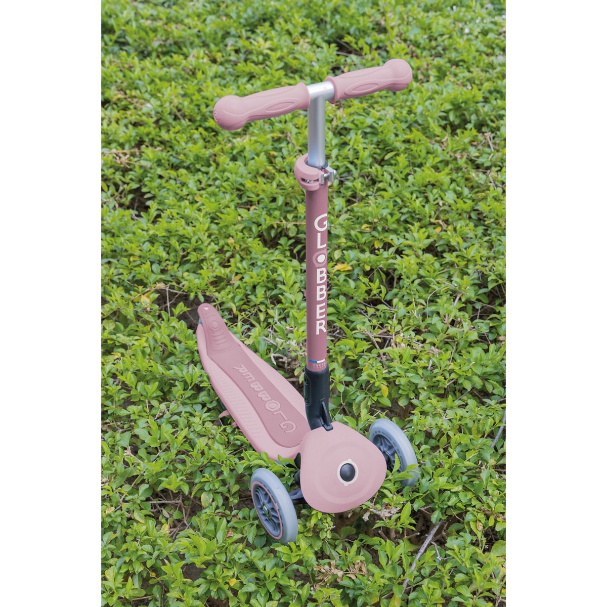 GLOBBER Primo Foldable Plus Lights Eco, Scooter beere