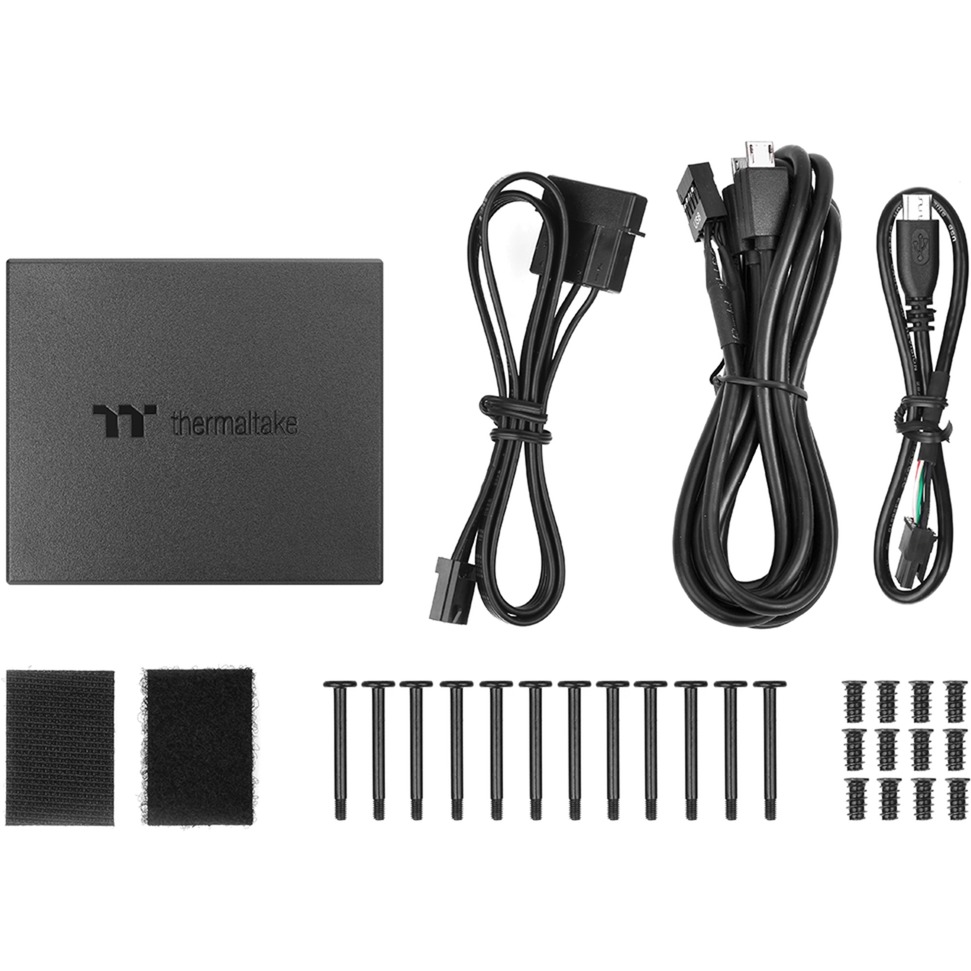 Thermaltake TOUGHFAN 12 RGB High Static Pressure Radiator Fan 120x120x25, Gehäuselüfter 3er Pack, 120 mm