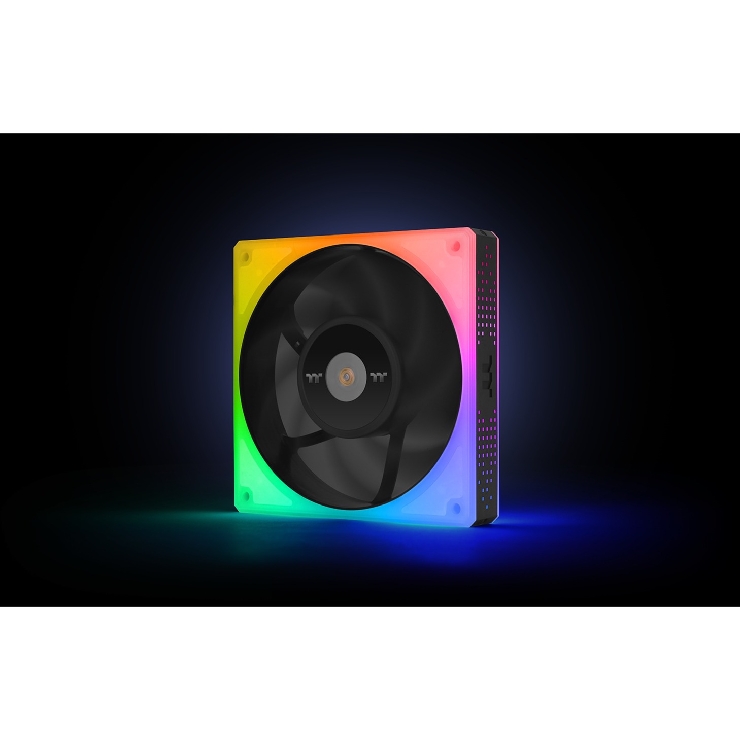 Thermaltake TOUGHFAN 12 RGB High Static Pressure Radiator Fan 120x120x25, Gehäuselüfter 3er Pack, 120 mm