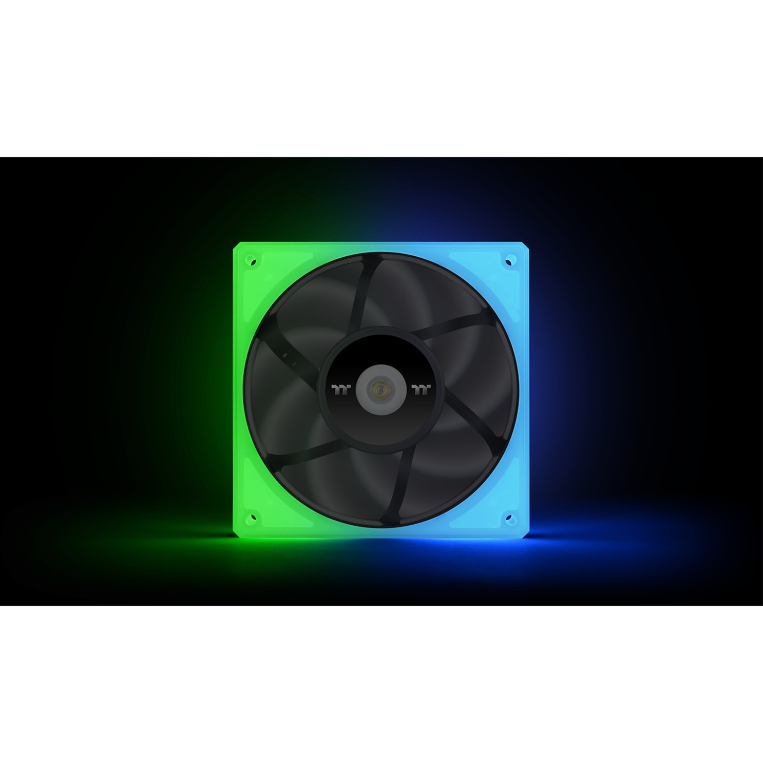 Thermaltake TOUGHFAN 12 RGB High Static Pressure Radiator Fan 120x120x25, Gehäuselüfter 3er Pack, 120 mm