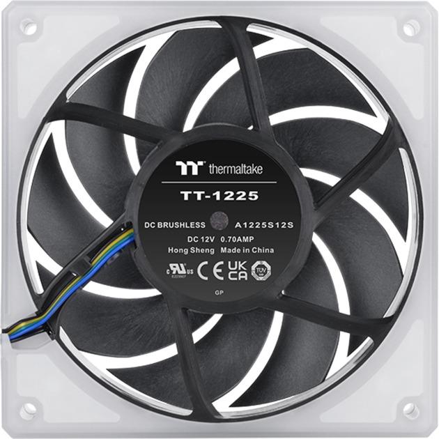 Thermaltake TOUGHFAN 12 RGB High Static Pressure Radiator Fan 120x120x25, Gehäuselüfter 3er Pack, 120 mm