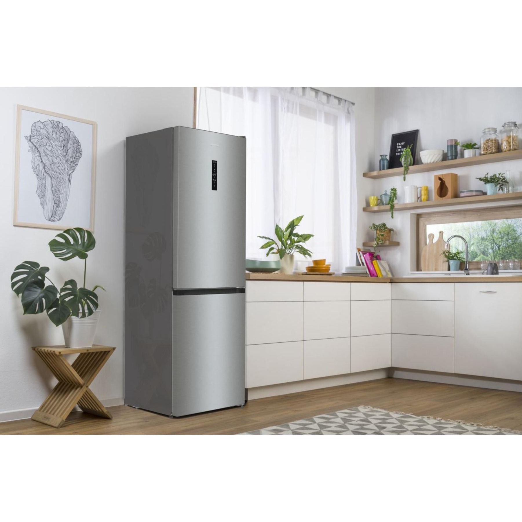 gorenje NRK619CA2XL4, Kühl-/Gefrierkombination edelstahl