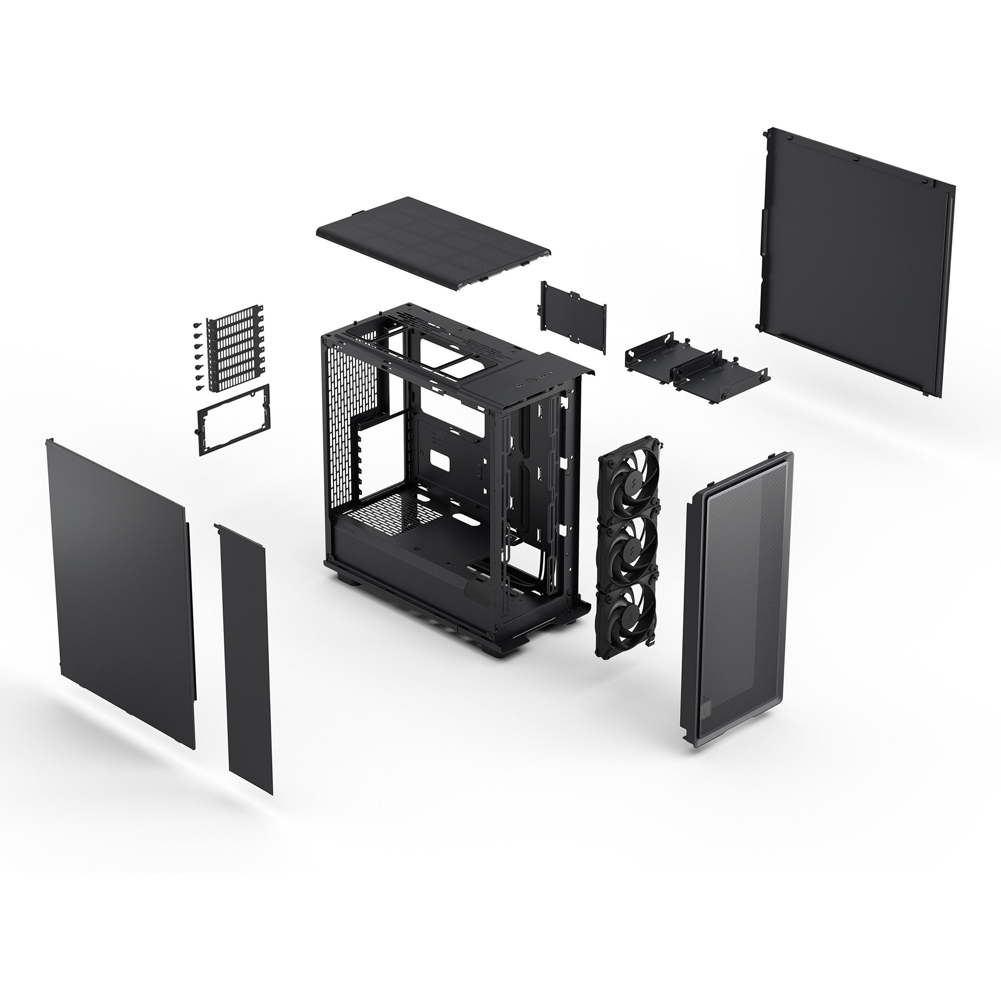 Fractal Design Epoch Solid , Tower-Gehäuse schwarz