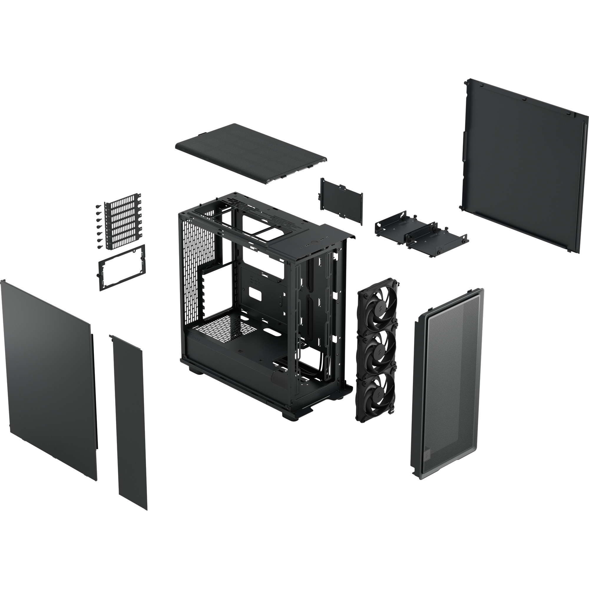 Fractal Design Epoch Solid , Tower-Gehäuse schwarz