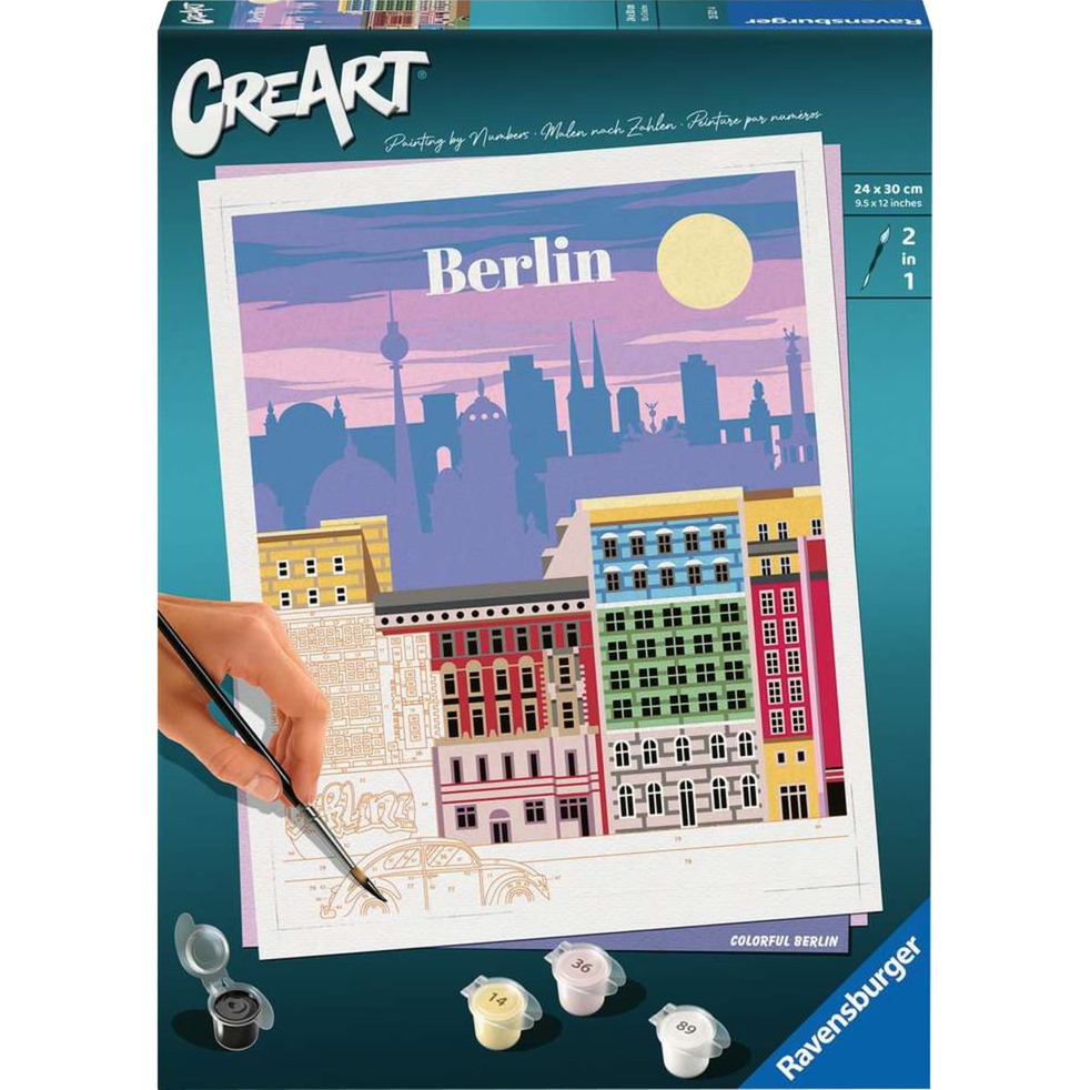 Ravensburger CreArt - Farbenfrohes Berlin, Malen