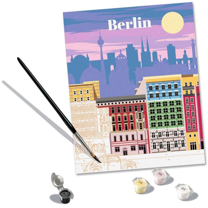 Ravensburger CreArt - Farbenfrohes Berlin, Malen