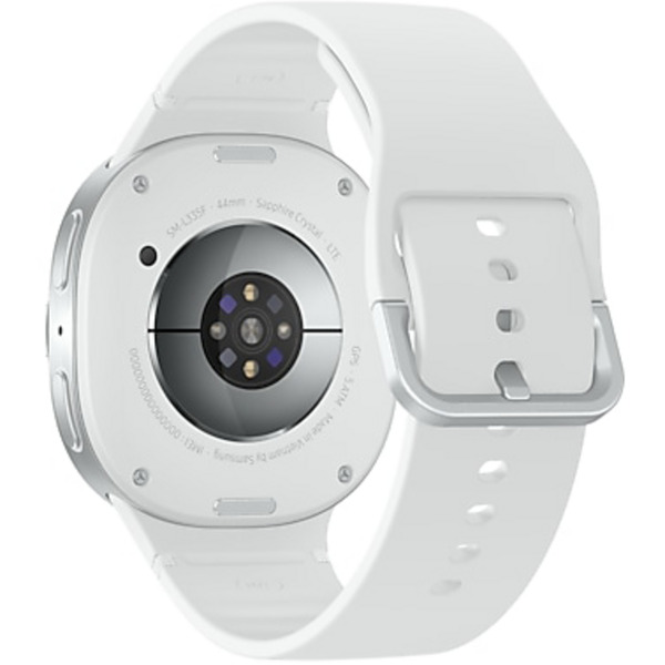 SAMSUNG Galaxy Watch8, Smartwatch silber, 44 mm, LTE, Sport Band M/L