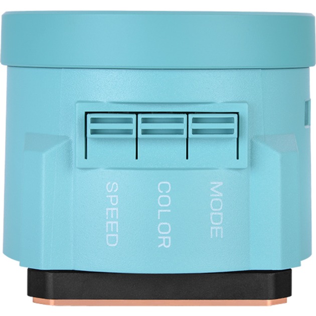 Thermaltake TOUGHLIQUID 240 ARGB Sync All-In-One Liquid Cooler Turquoise 240mm, Wasserkühlung türkis