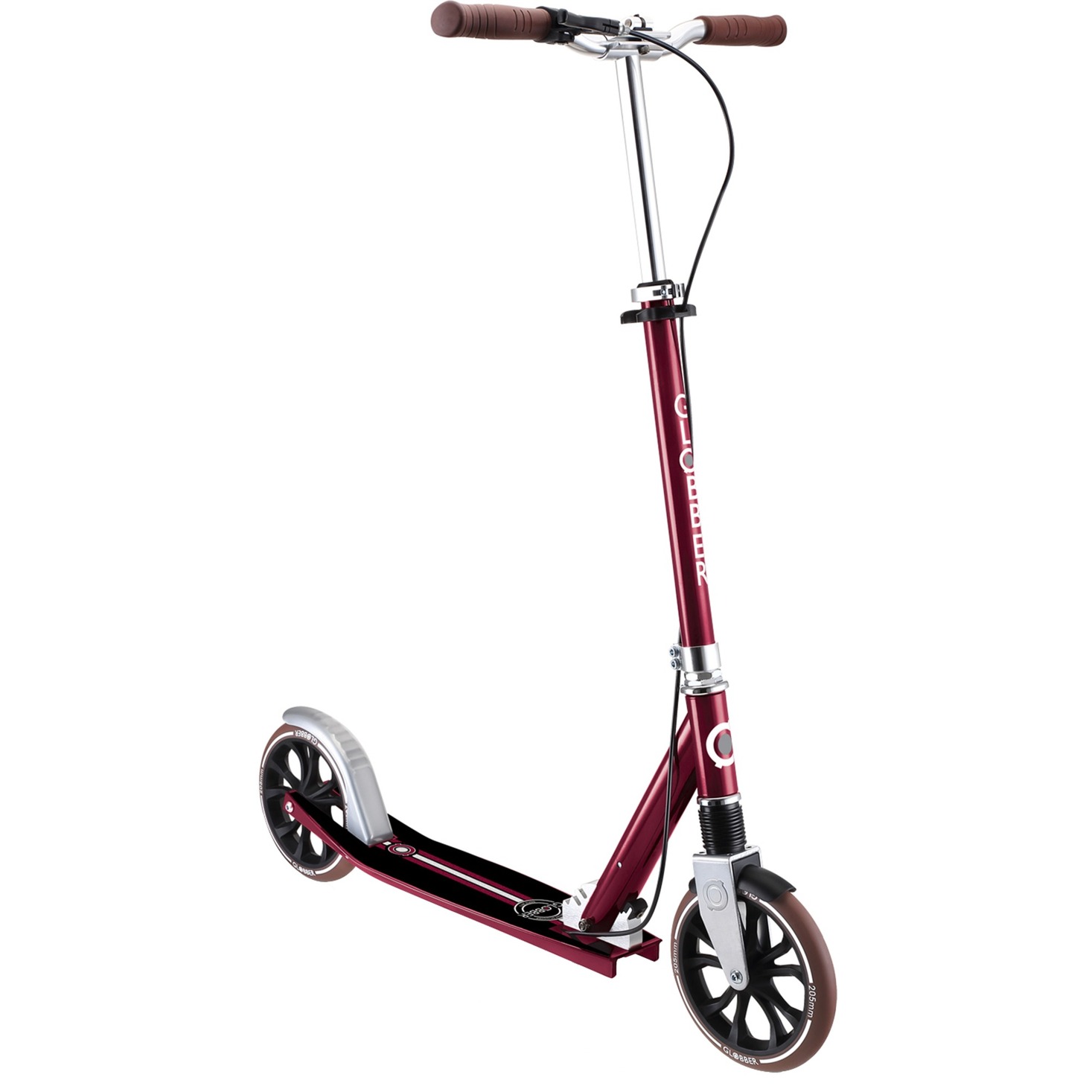 GLOBBER NL 205 Deluxe, Scooter rot