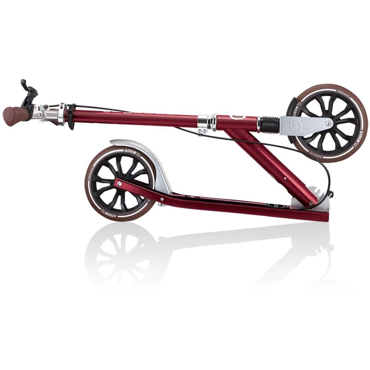 GLOBBER NL 205 Deluxe, Scooter rot