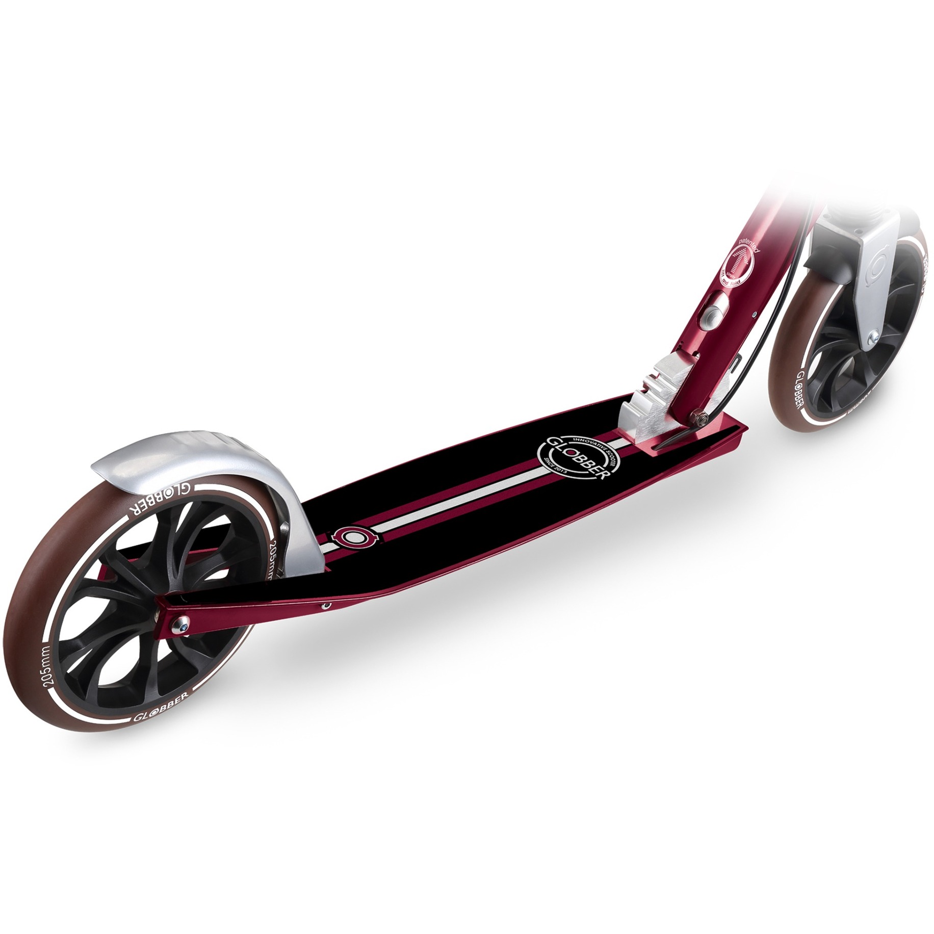 GLOBBER NL 205 Deluxe, Scooter rot
