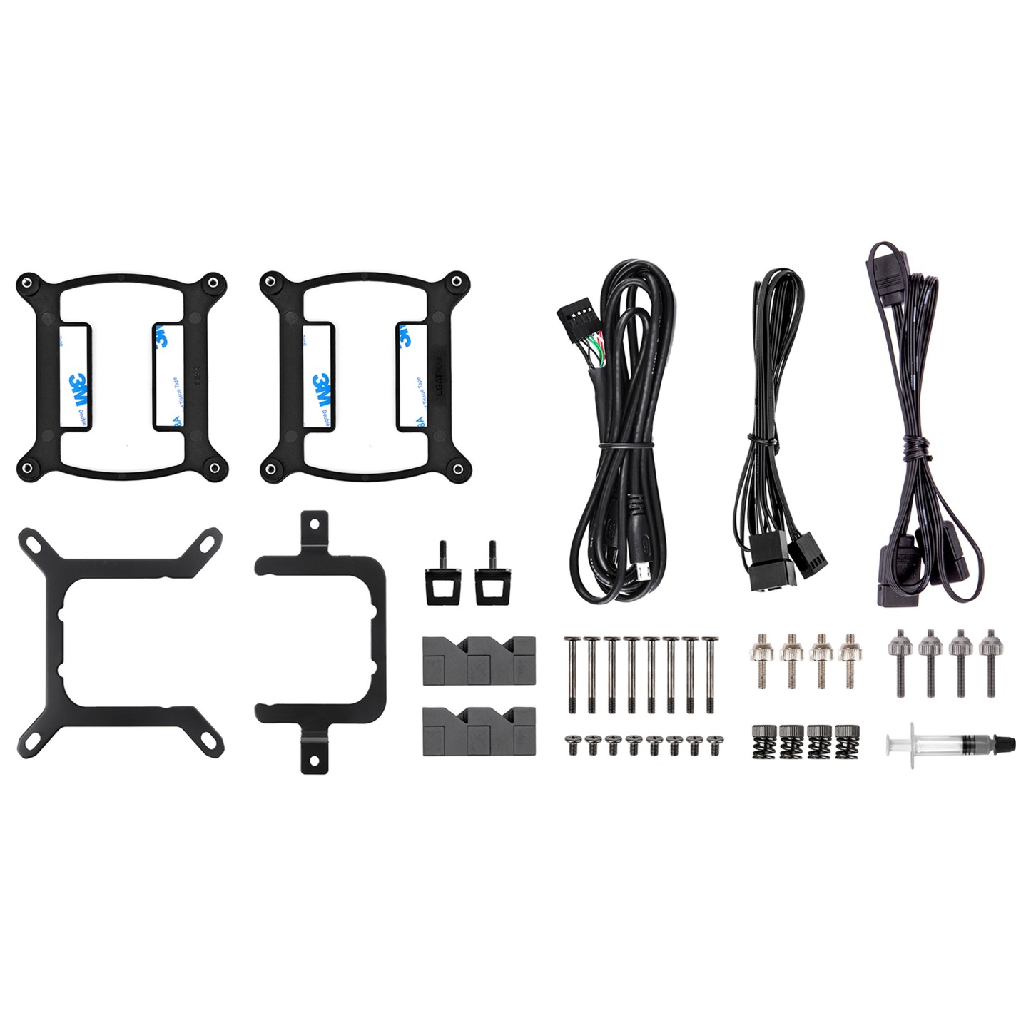 Thermaltake TH240 V2 Ultra ARGB Sync All-In-One Liquid Cooler, Wasserkühlung schwarz