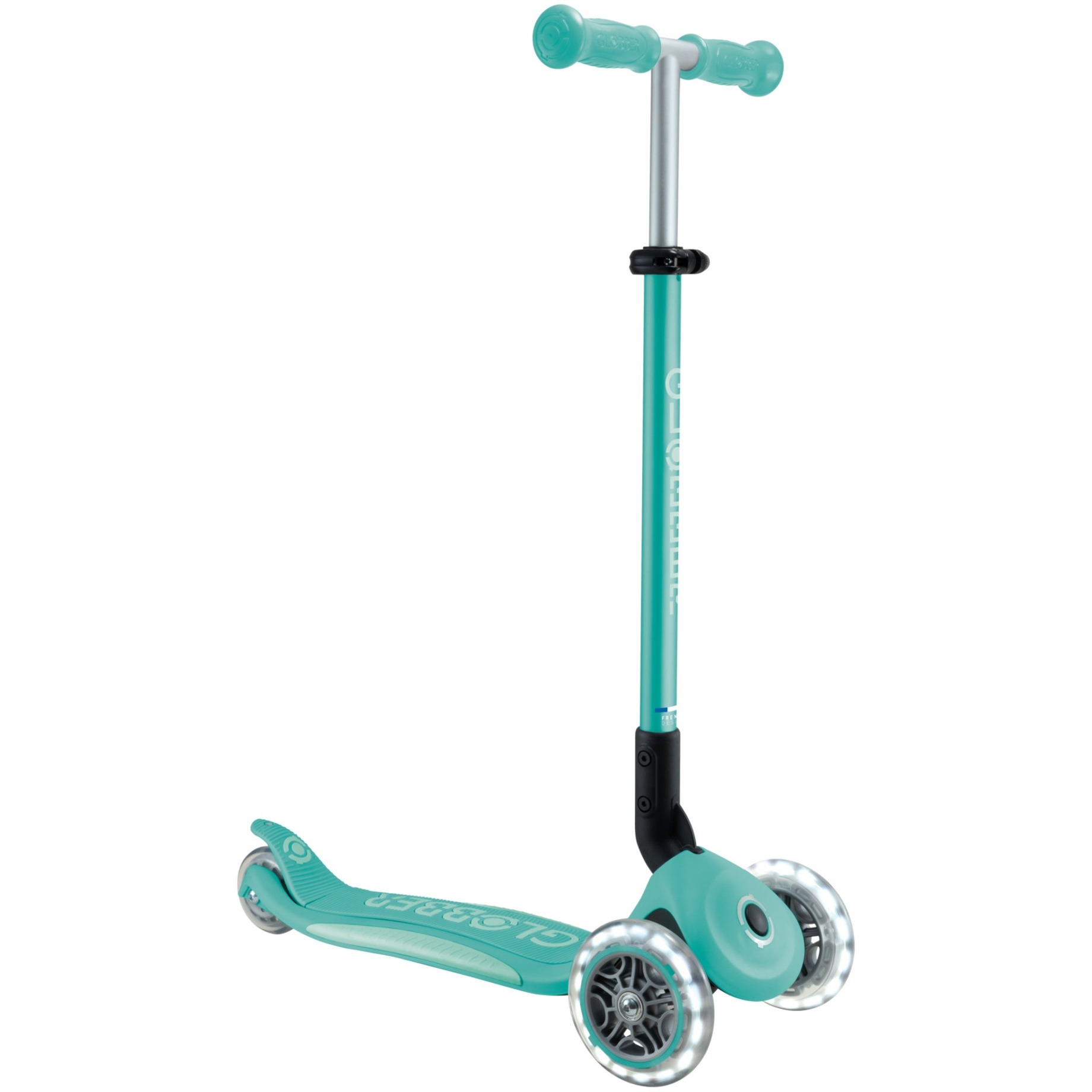 GLOBBER Primo Foldable Plus Lights, Scooter mint