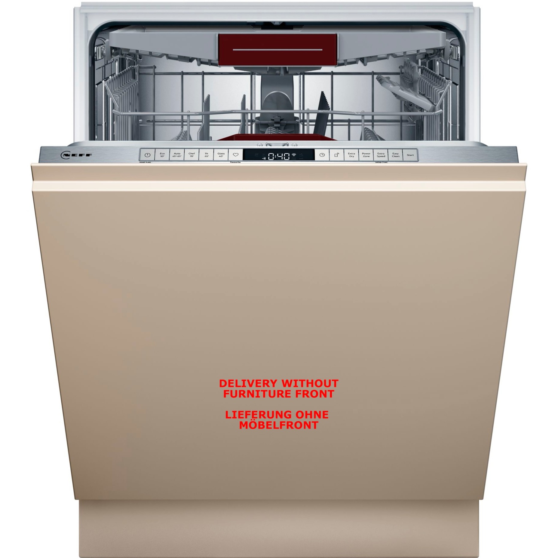 Neff S155ECX01E, Spülmaschine 60 cm, Home Connect