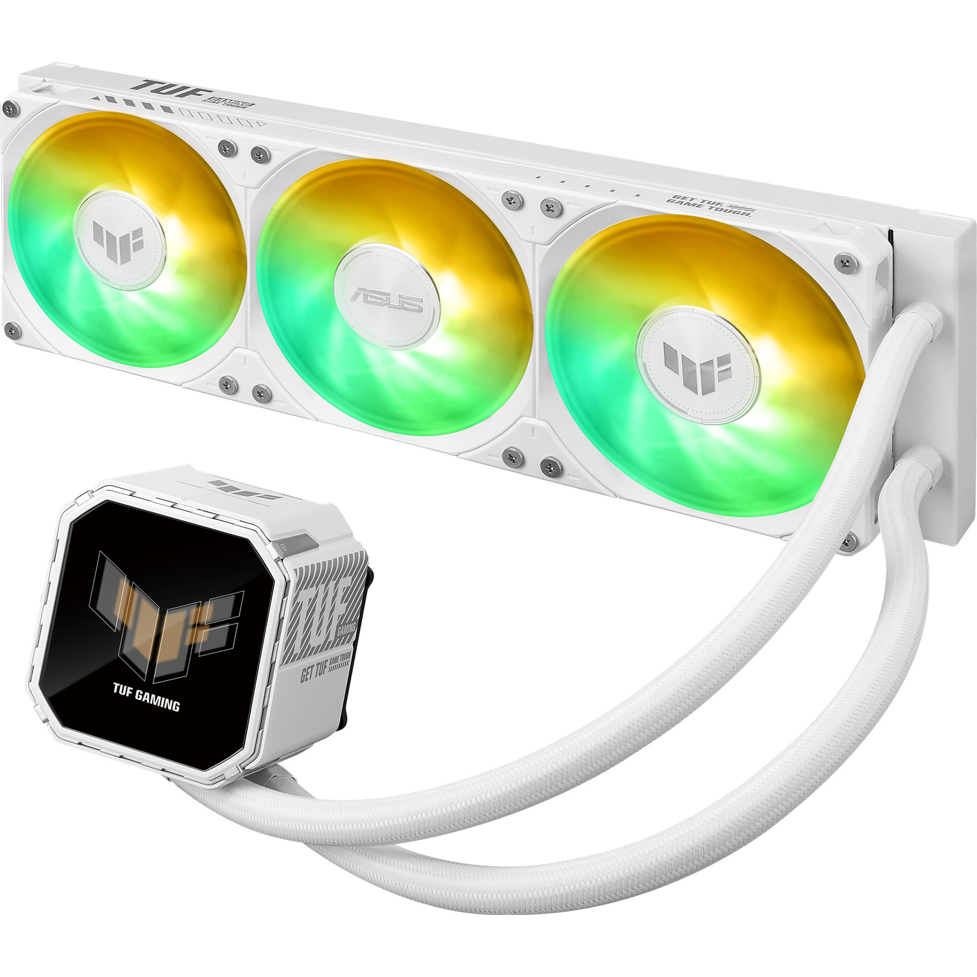 ASUS TUF Gaming LC III 360 ARGB LCD, Wasserkühlung weiß