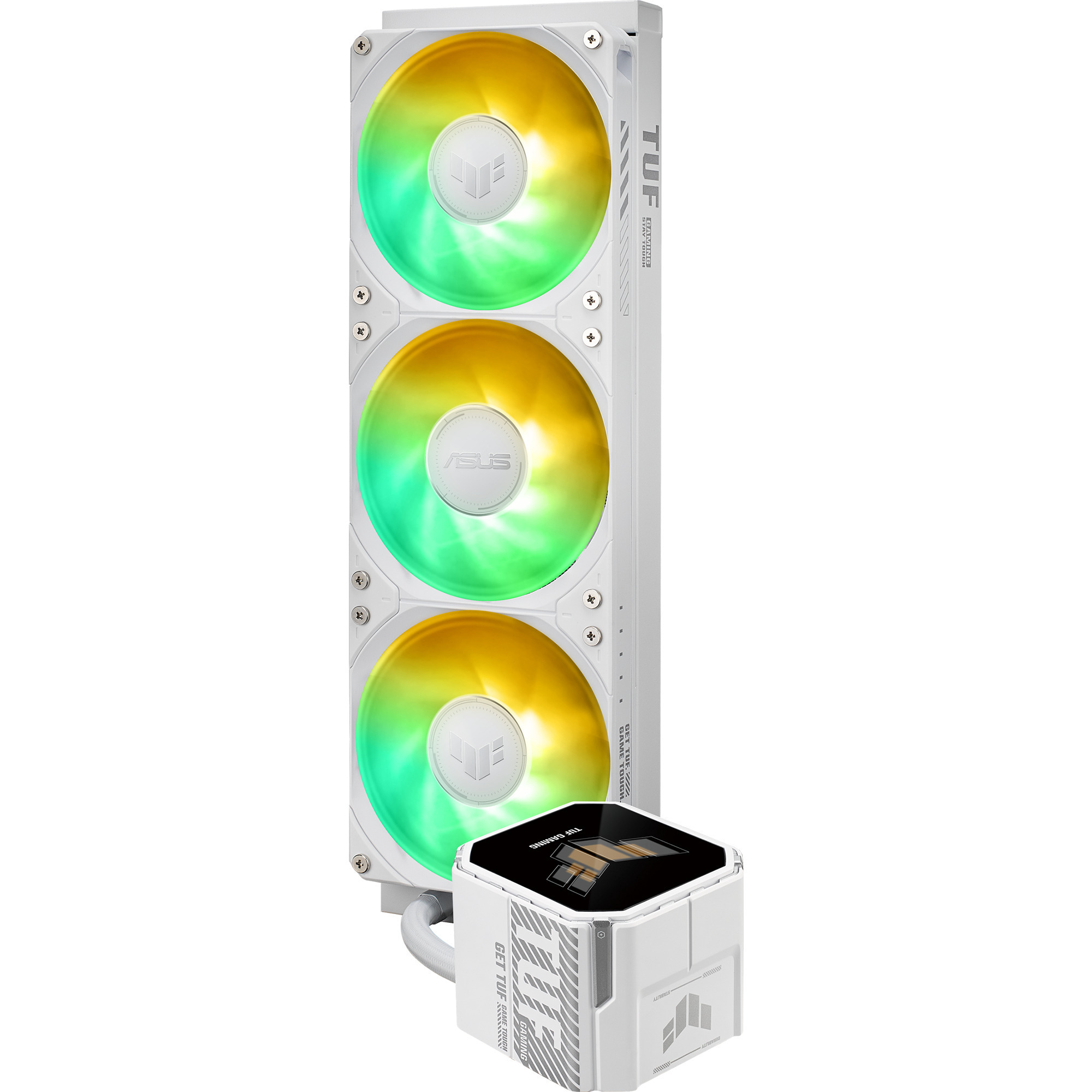 ASUS TUF Gaming LC III 360 ARGB LCD, Wasserkühlung weiß