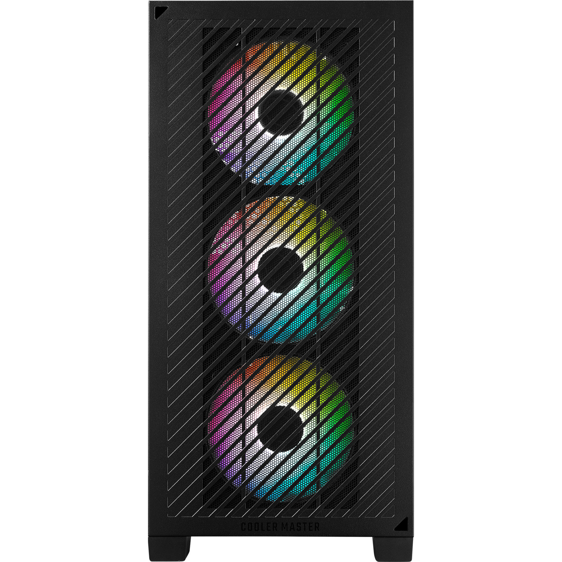 Cooler Master Elite 301, Tower-Gehäuse schwarz, Tempered Glass