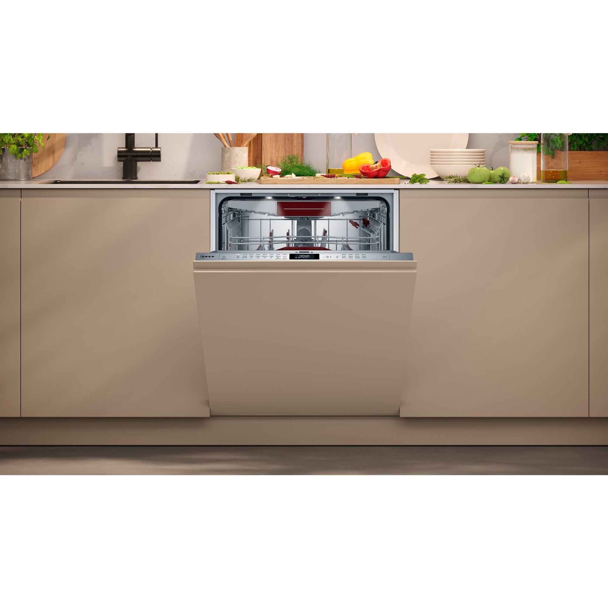 Neff S157ZCX01E N70, Spülmaschine 60 cm, Home Connect