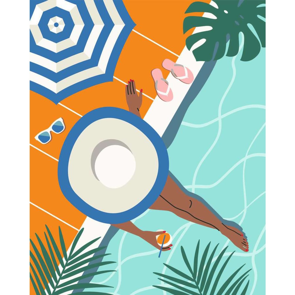 Ravensburger CreArt - Poolzeit, Malen