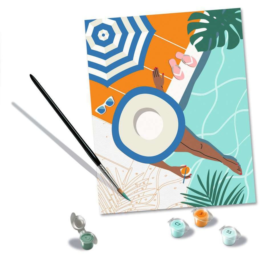 Ravensburger CreArt - Poolzeit, Malen