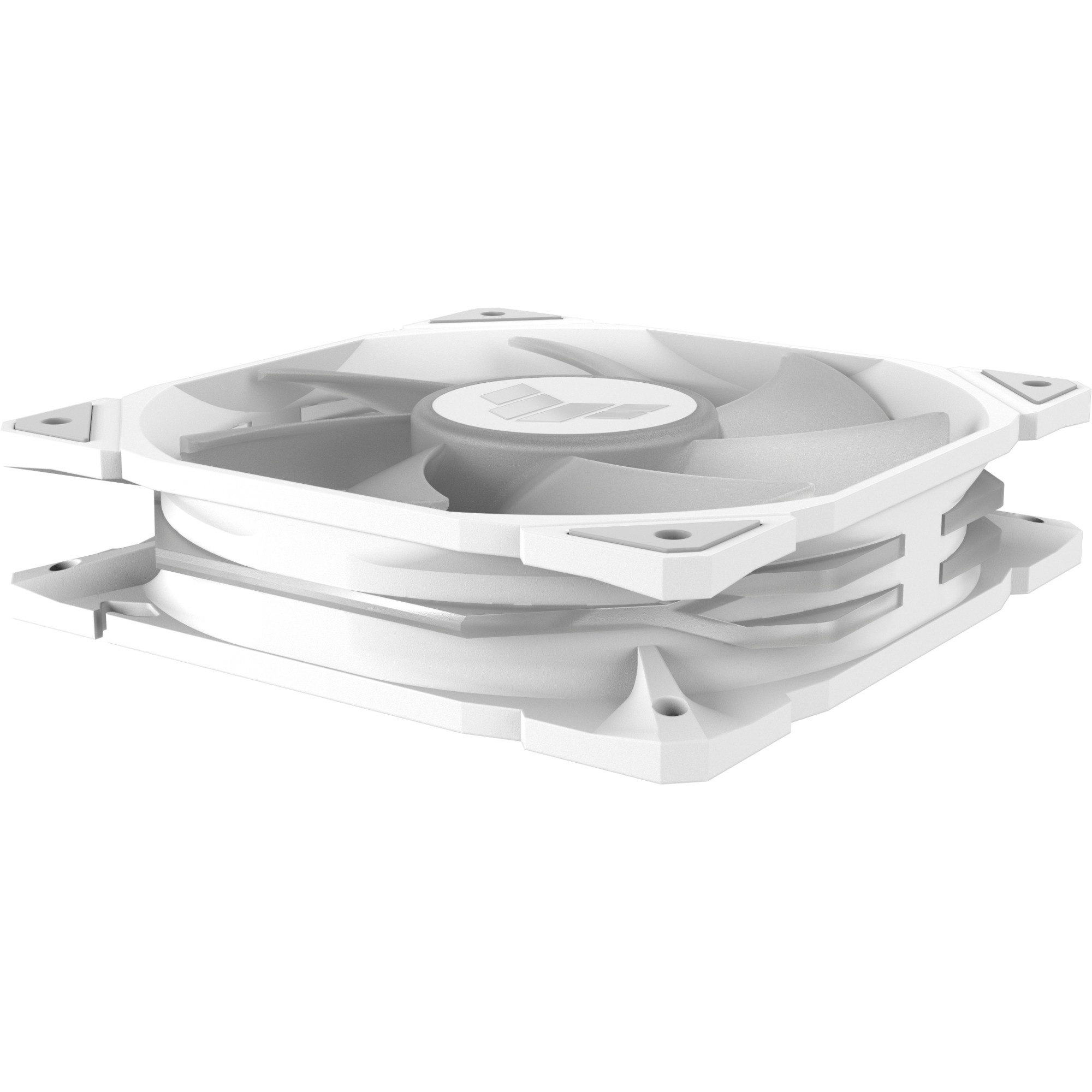 ASUS TUF GAMING TR120 ARGB, Gehäuselüfter weiß/transparent, 3er Pack, 120 mm