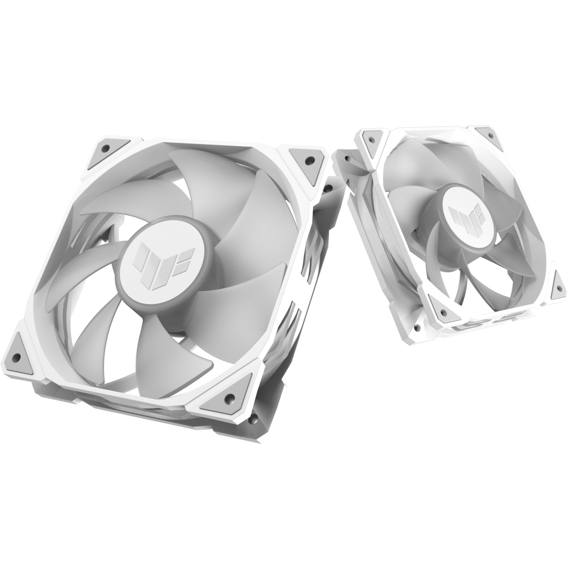 ASUS TUF GAMING TR120 ARGB, Gehäuselüfter weiß/transparent, 3er Pack, 120 mm