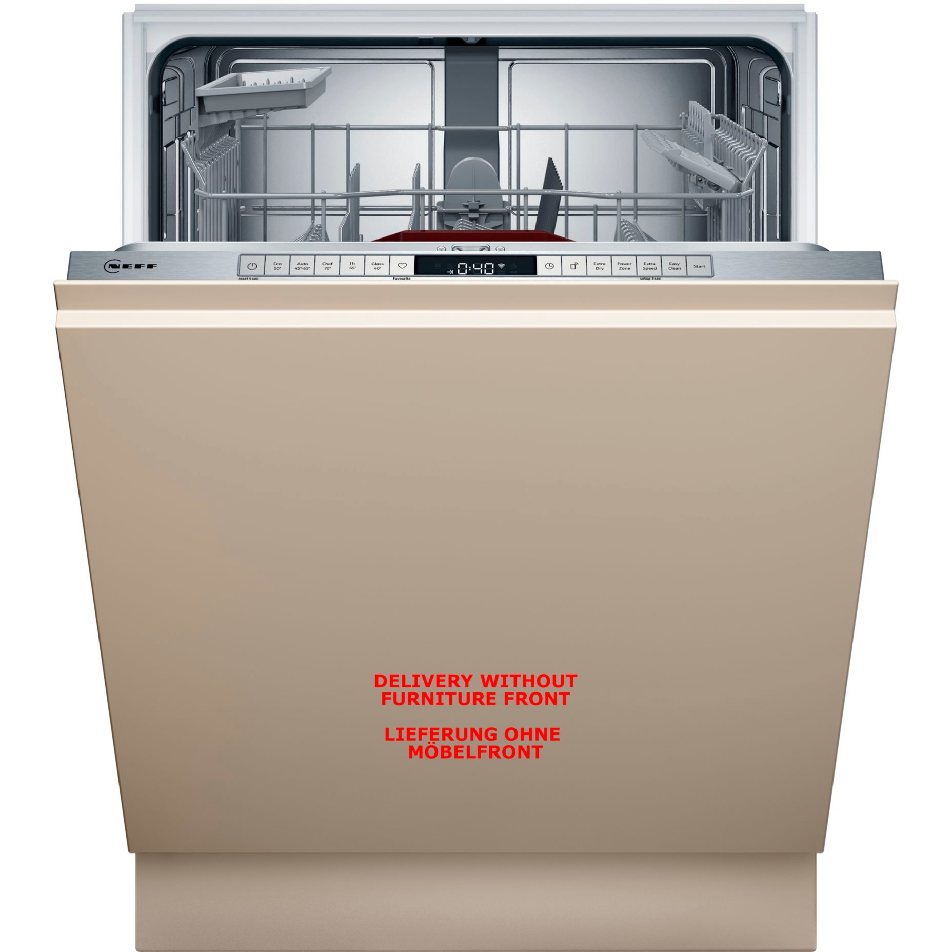 Neff S155EAX01E, Spülmaschine 60 cm, Home Connect