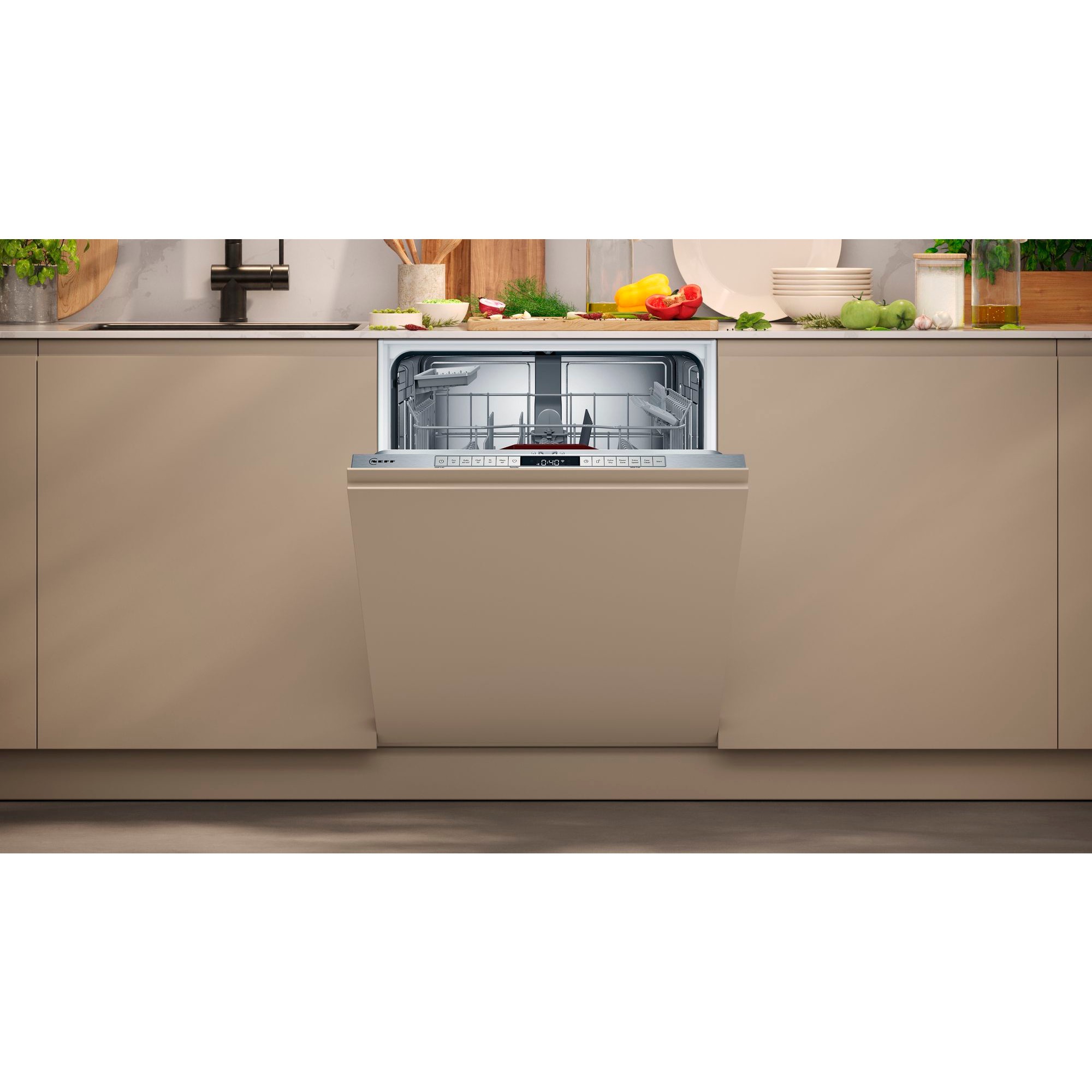 Neff S155EAX01E, Spülmaschine 60 cm, Home Connect