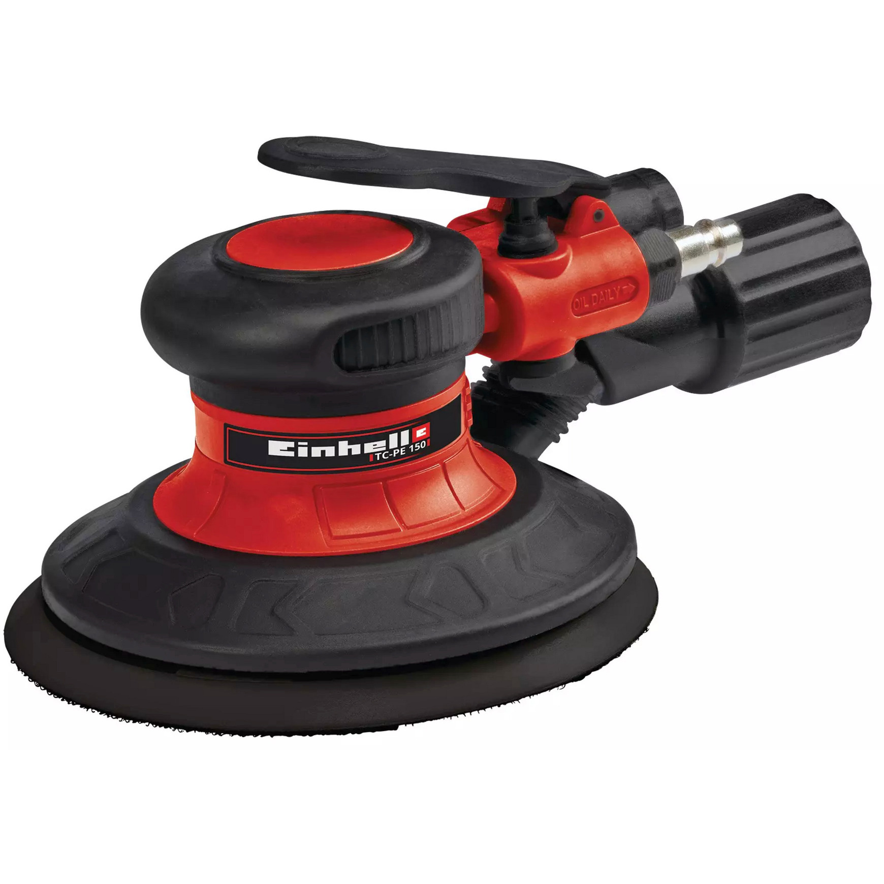 EINHELL Druckluft-Exzenterschleifer TC-PE 150 schwarz/rot