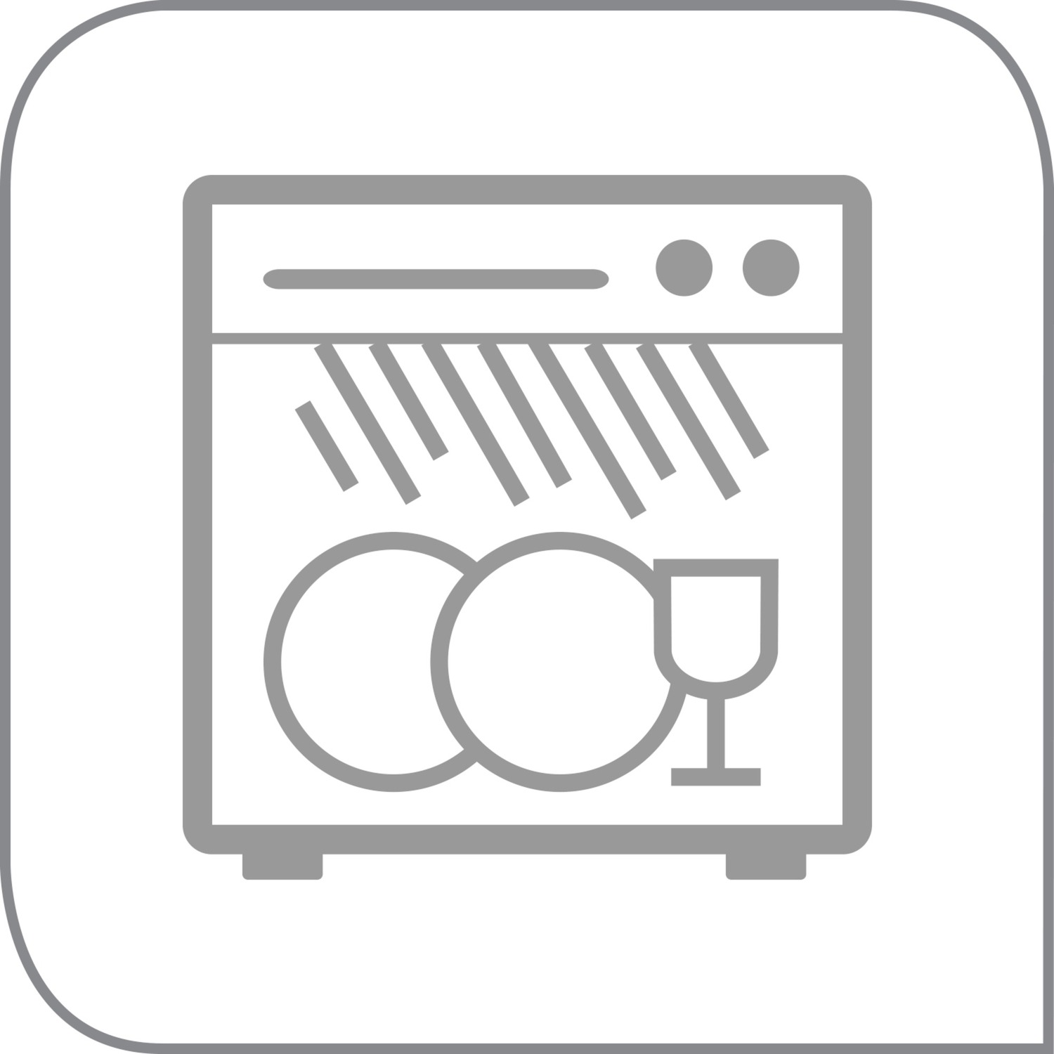 Emsa TURBOLINE Salatschleuder, Schüssel edelstahl/transparent